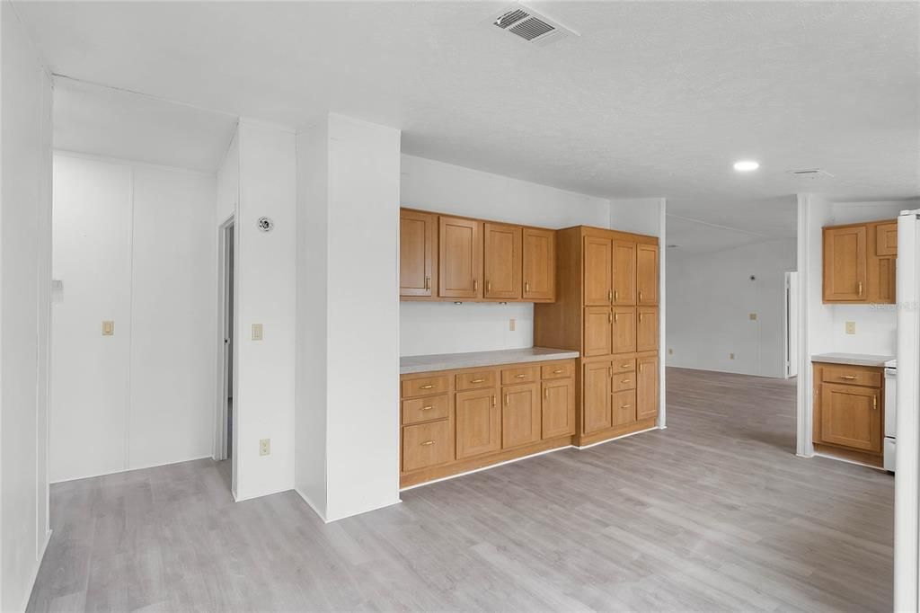 Kitchen and Dining Area