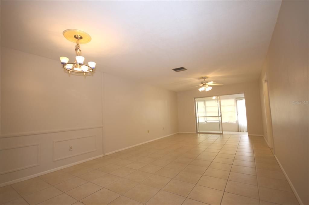 Dining Room and Living Room