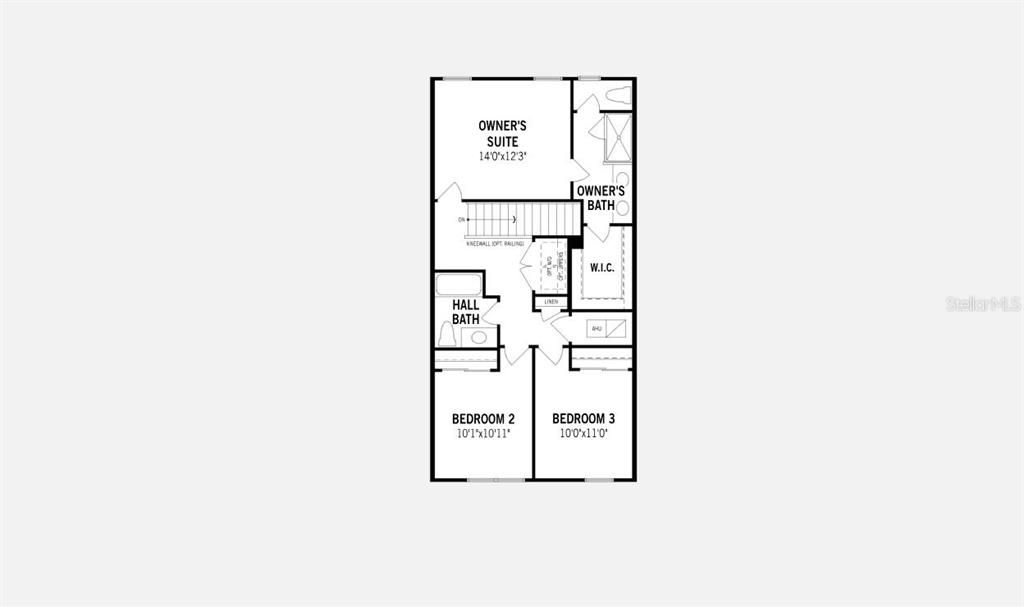 Aurora Floorplan - Second Floor