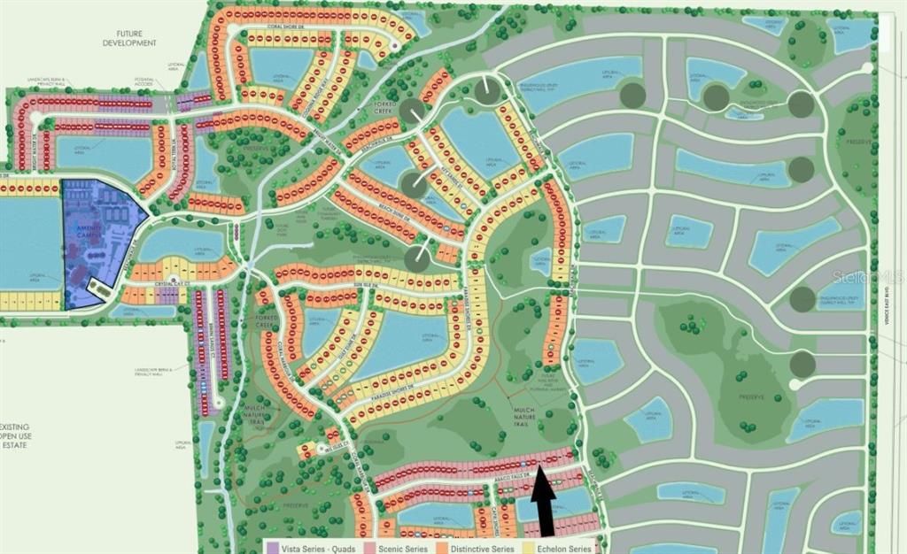 Site map: Lot 705