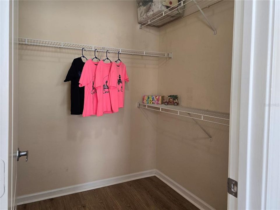 2nd Bedroom walk-in closet