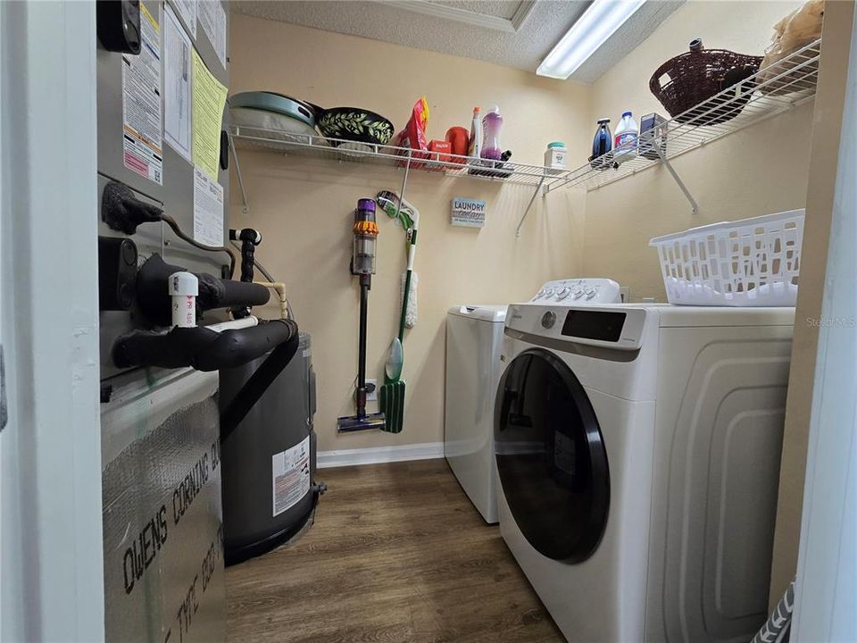 Laundry upstairs