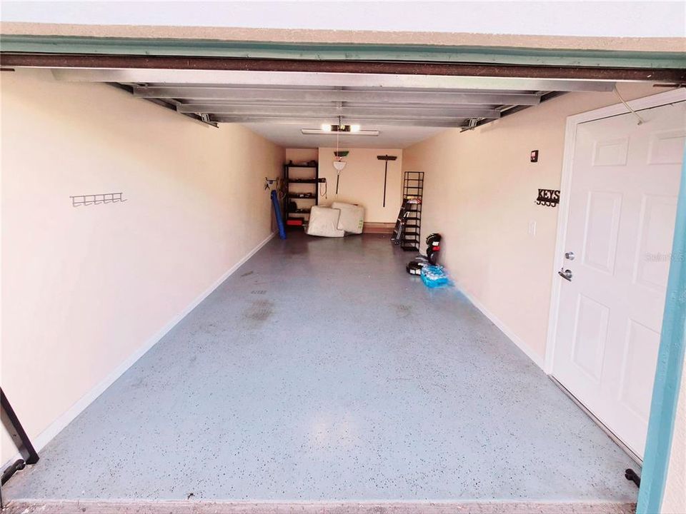 Extra Deep Garage- Lots of Storage Space