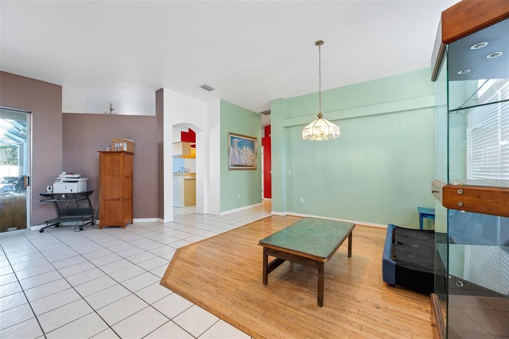 Formal Living and Dining area