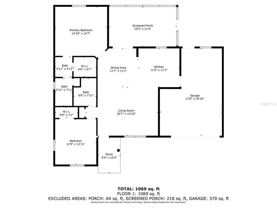 For Sale: $328,900 (2 beds, 2 baths, 1148 Square Feet)