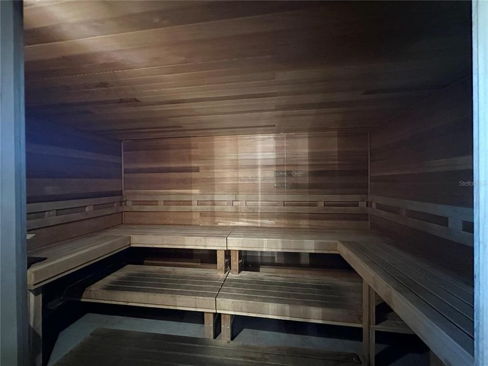 THE VISTAS CLUBHOUSE SAUNA