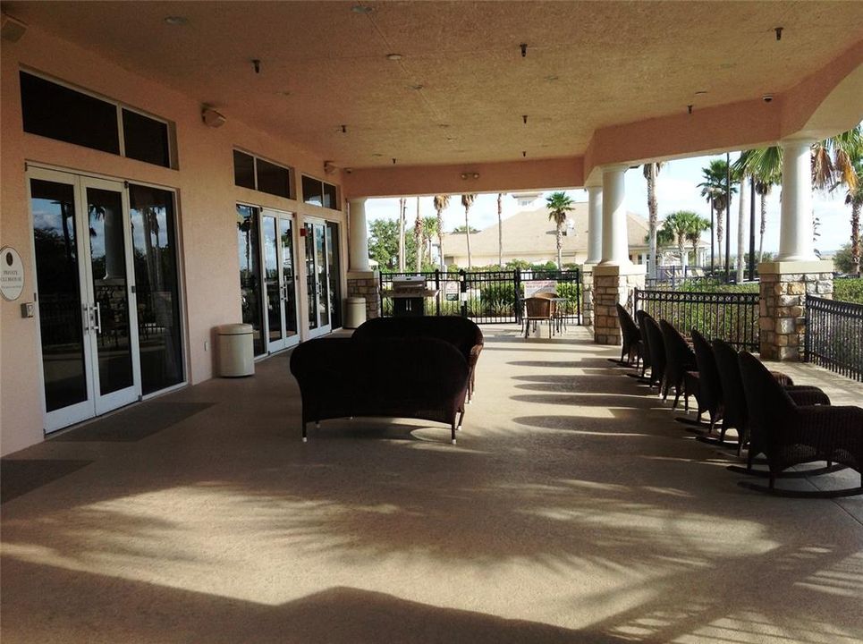 Club house Porch