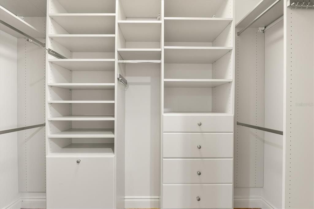 Primary Walk-In Closet