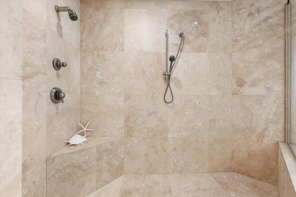 Spacious Walk-In Shower