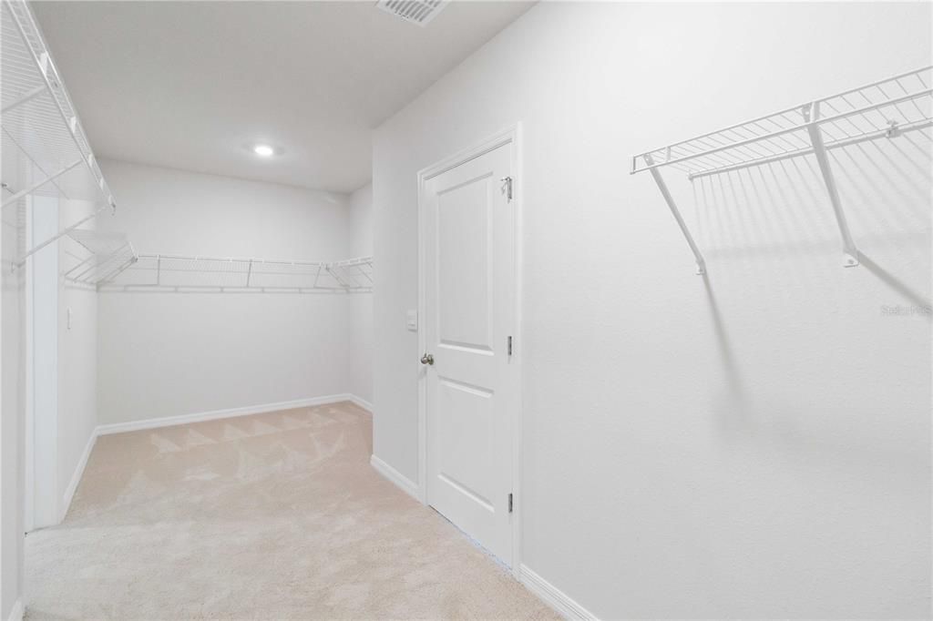 Double Walk-in Closet