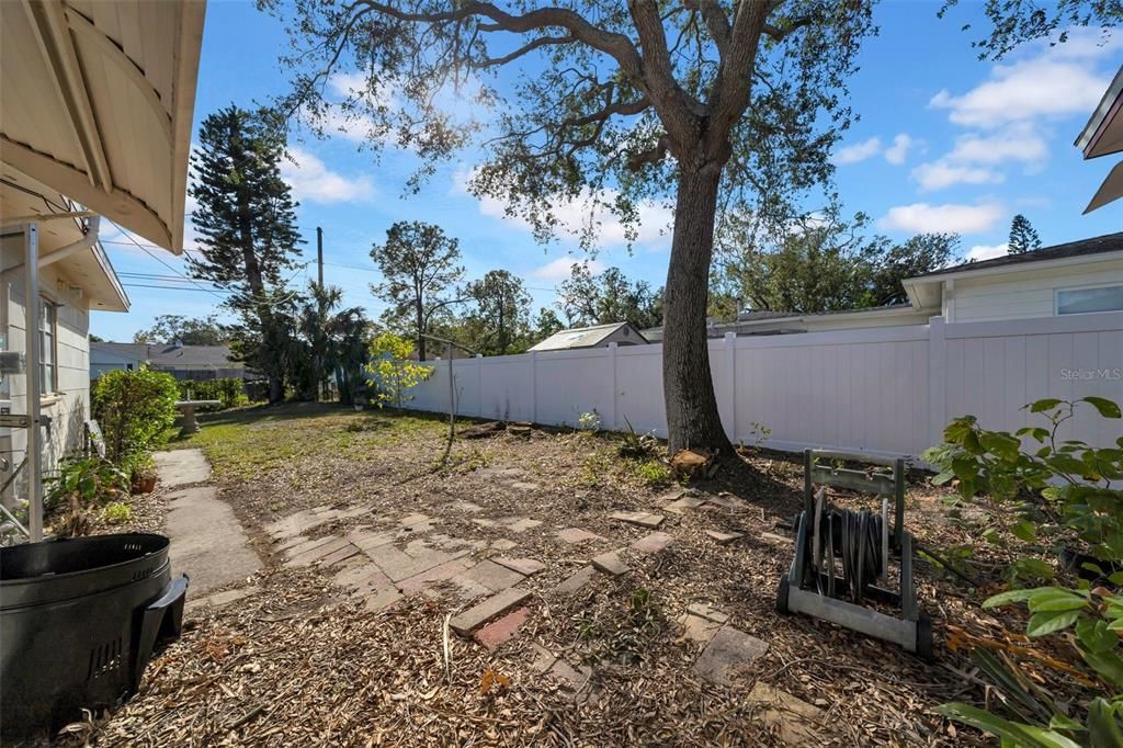 Fenced Backyard