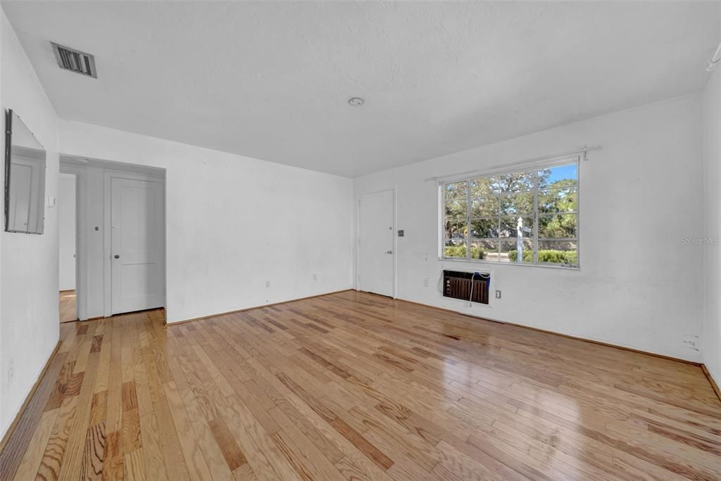 Bedrooms located to the right of the bedroom