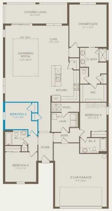 Floor Plan - Floor One