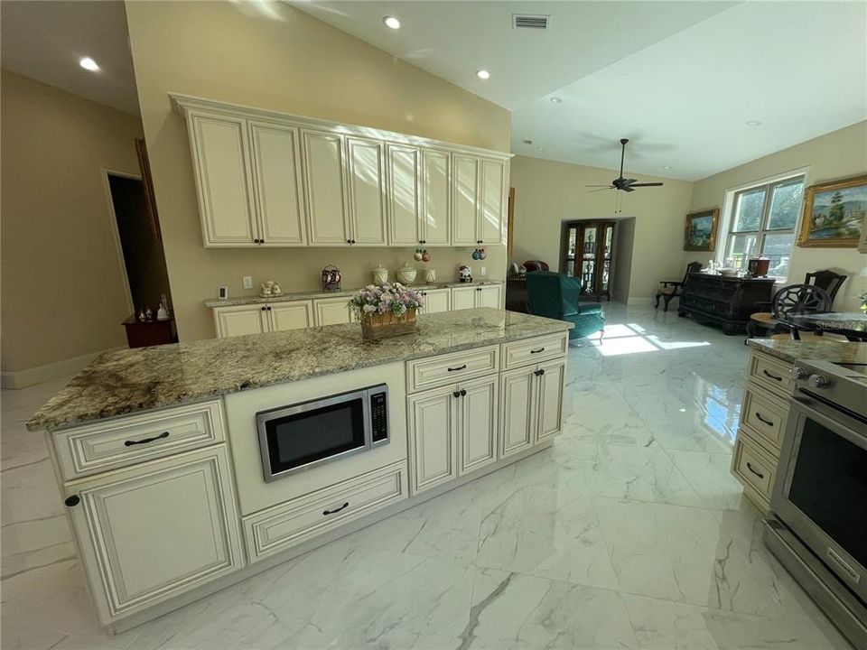 Plenty of Cabinets and Counter space