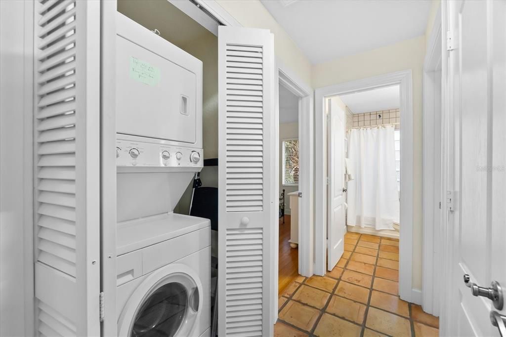 Laundry area