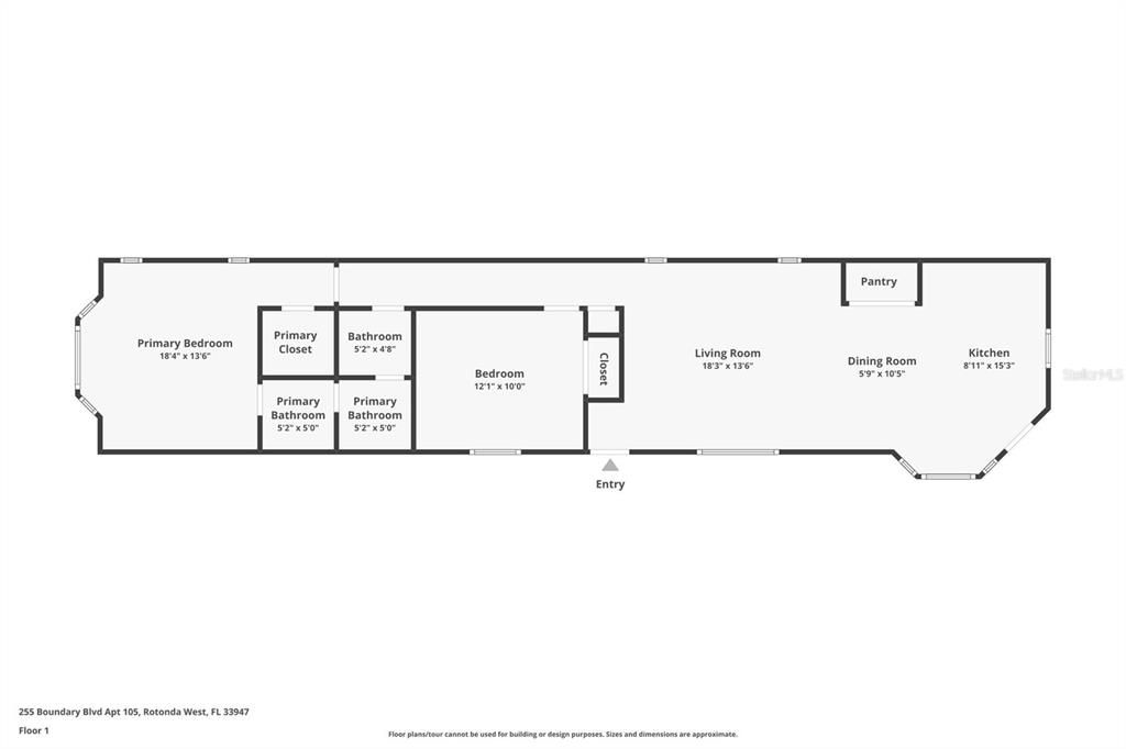 En Venta: $245,000 (2 camas, 1 baños, 972 Pies cuadrados)