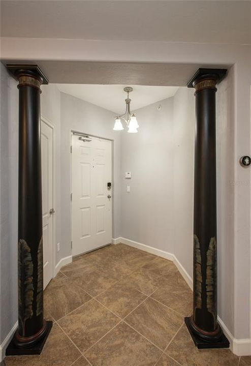 FOYER WITH COAT CLOSET