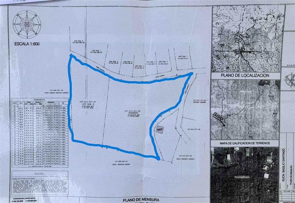 待售: $315,000 (6.37 acres)