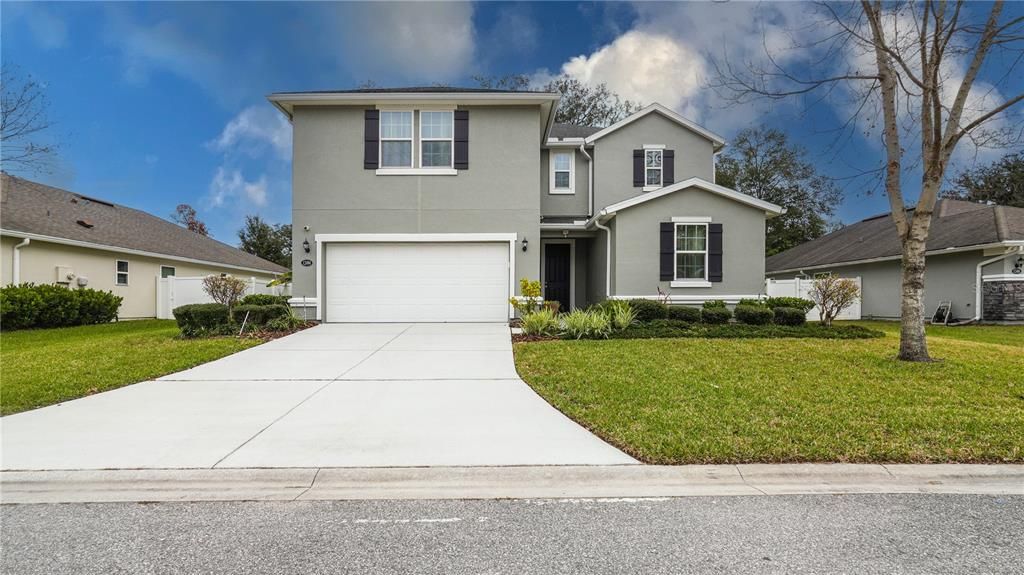 Driveway to Front Exterior of Your New Home