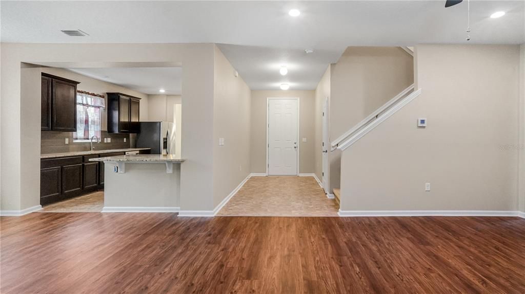 Great Room/Dinette/Access to Gourmet Kitchen and Second Level