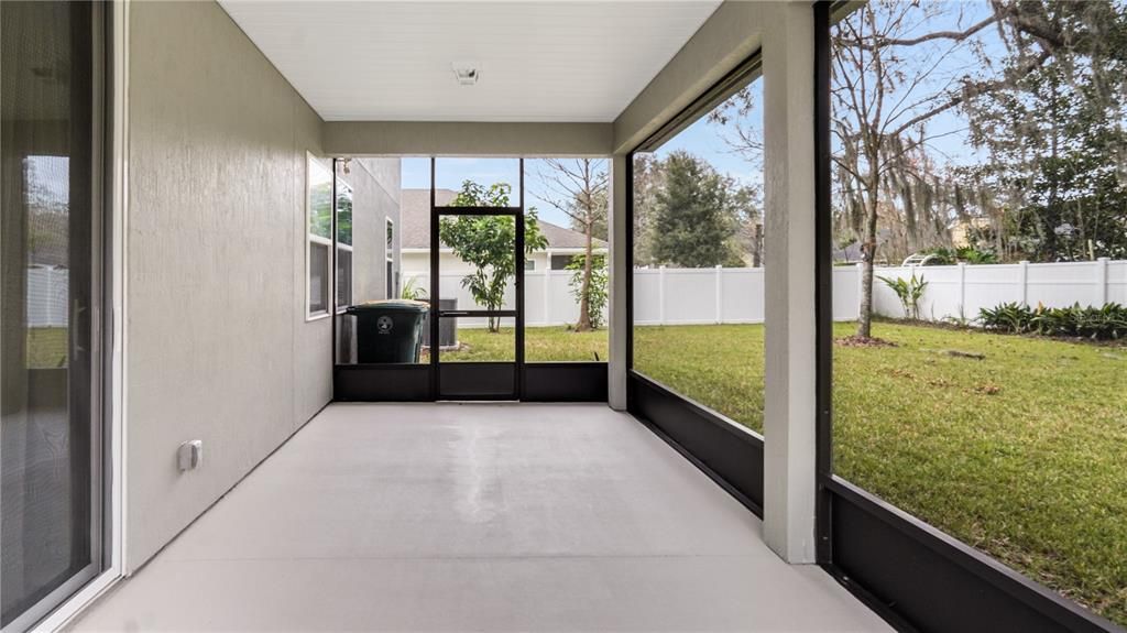 Screened Patio with Yard View