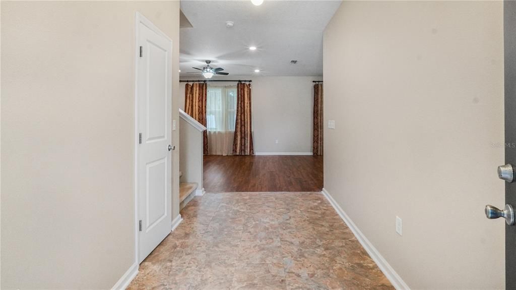 Foyer Leading to Great Room