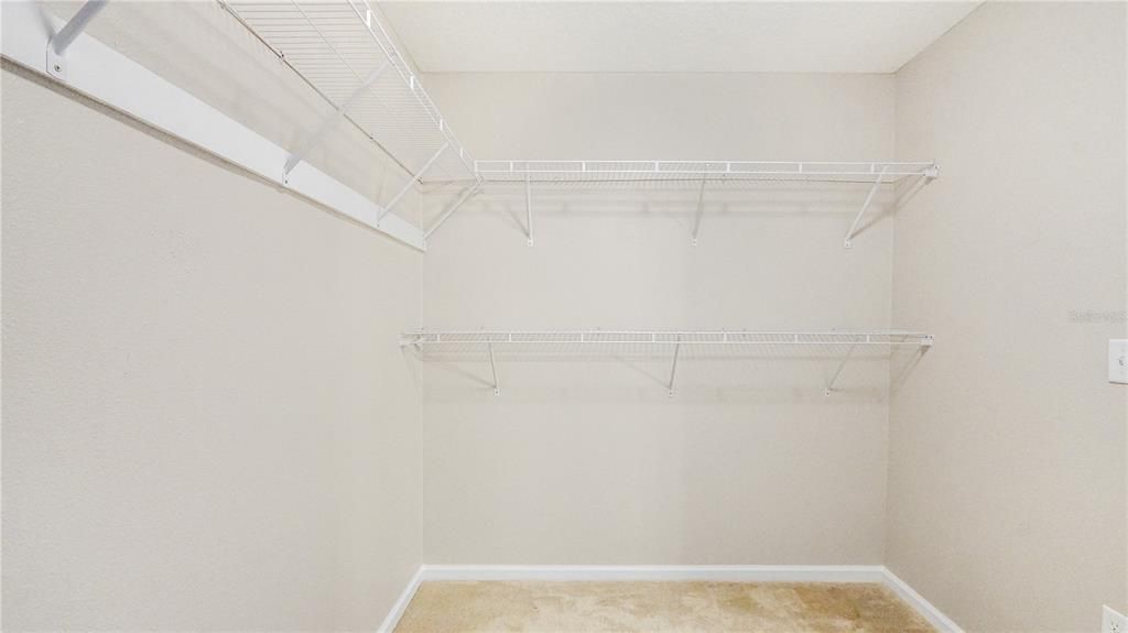 Primary Bedroom Spacious Walk-In Closet
