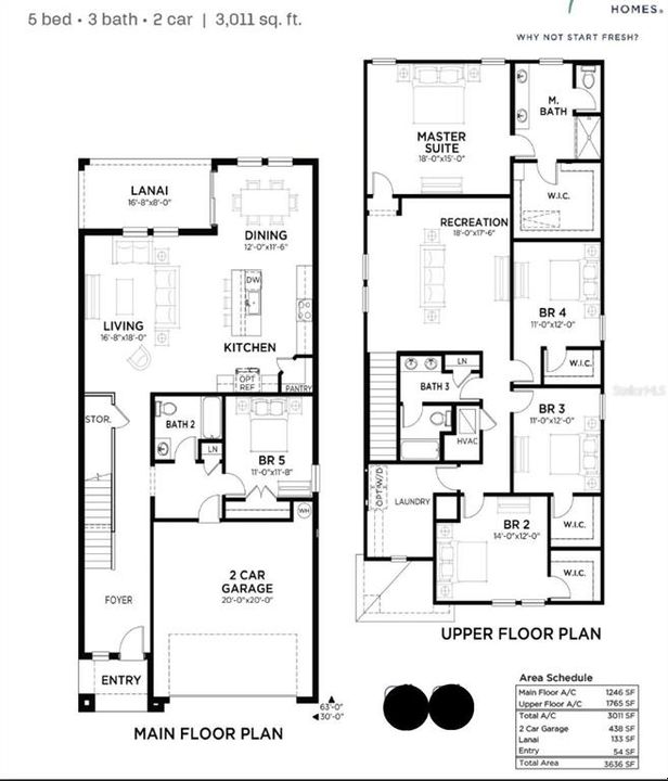 На продажу: $426,995 (5 спален, 3 ванн, 3011 Квадратных фут)