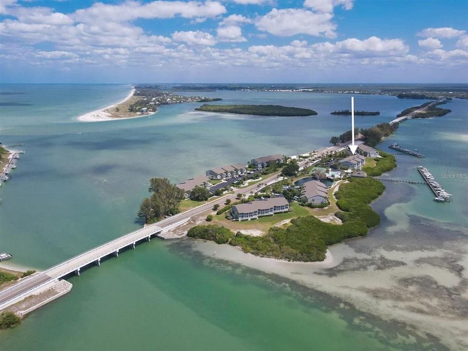 Aerial view of Boca Grande North