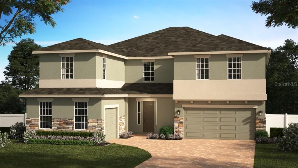 Front Exterior Rendering