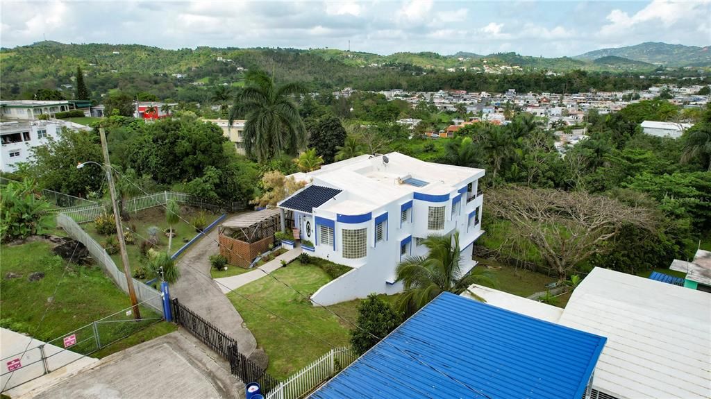 Aerial View From the Front