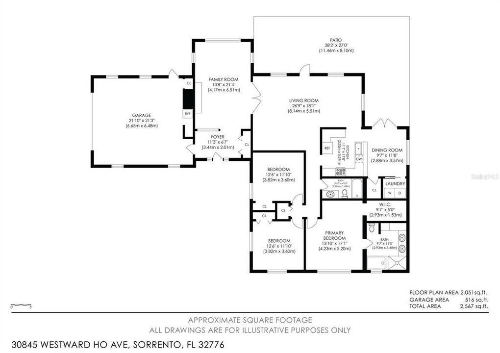 Под контрактом: $425,000 (4 спален, 3 ванн, 2801 Квадратных фут)