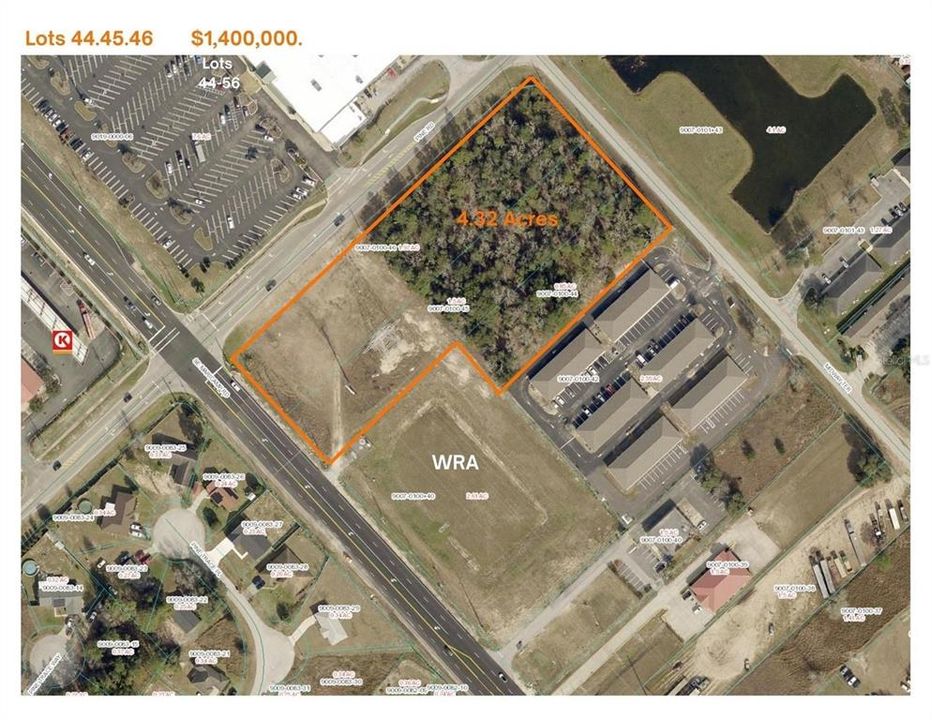 En Venta: $1,300,000 (4.32 acres)