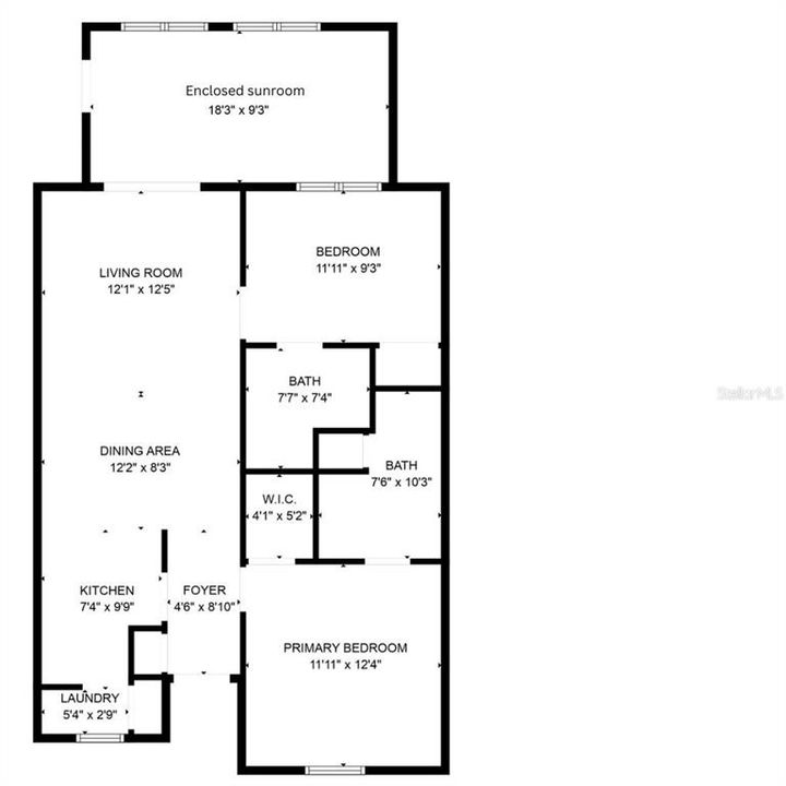 For Sale: $199,900 (2 beds, 2 baths, 1202 Square Feet)