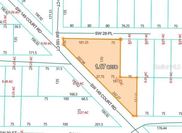 На продажу: $60,000 (1.17 acres)