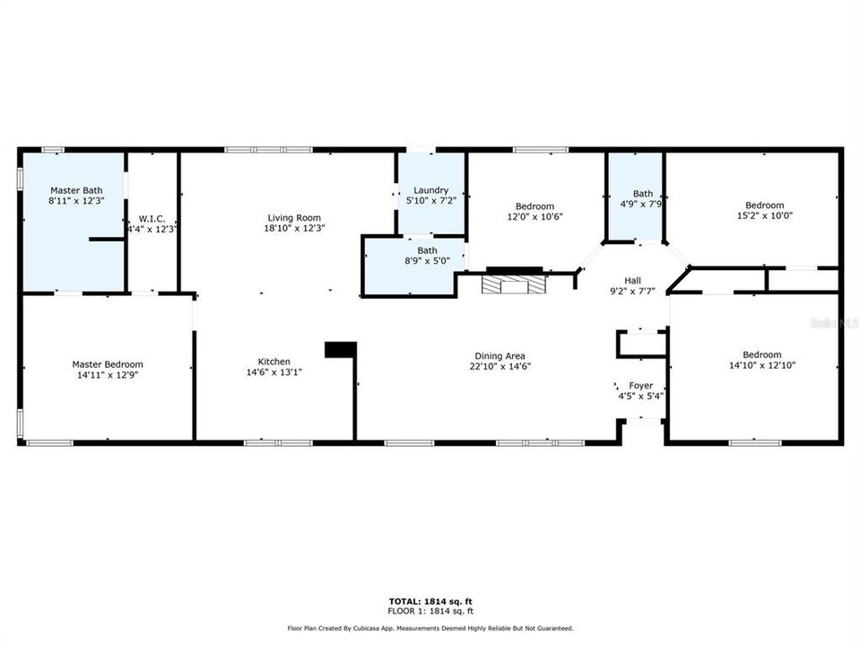 待售: $299,000 (4 贝兹, 3 浴室, 1828 平方英尺)