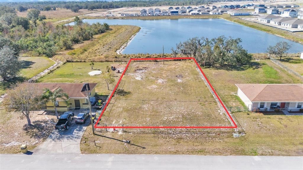 Aerial Front - Outlined