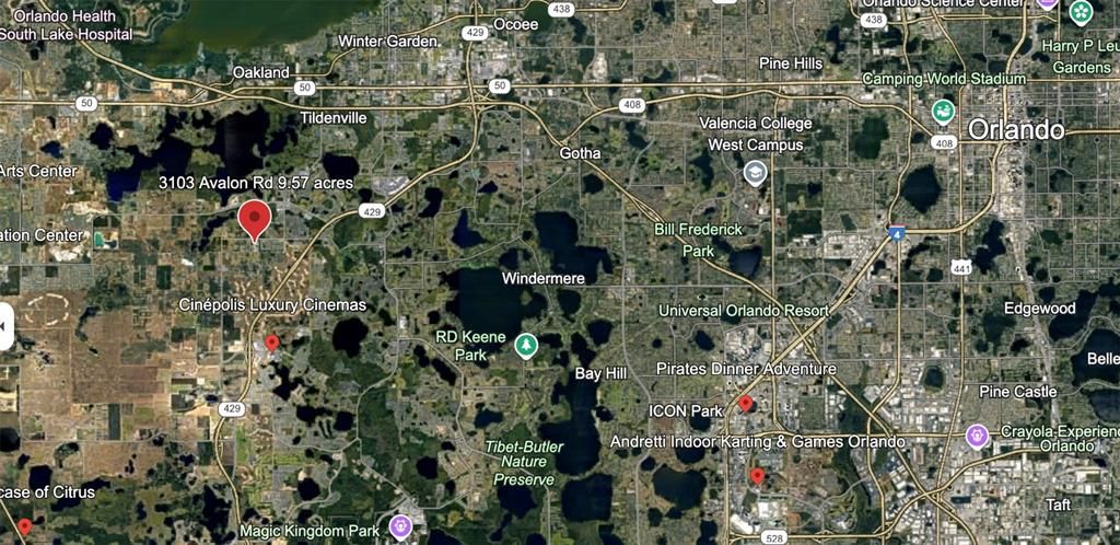 Active With Contract: $1,995,000 (9.55 acres)