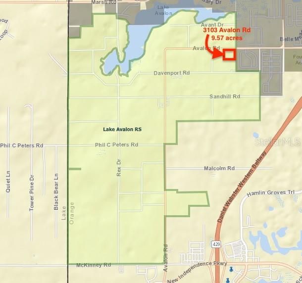 Active With Contract: $1,995,000 (9.55 acres)