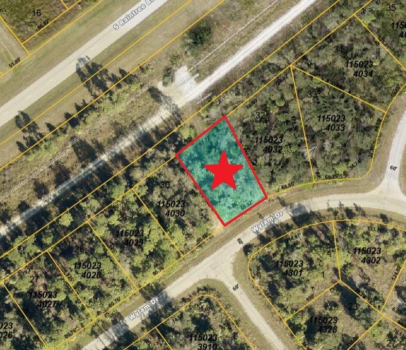 Active With Contract: $9,900 (0.25 acres)