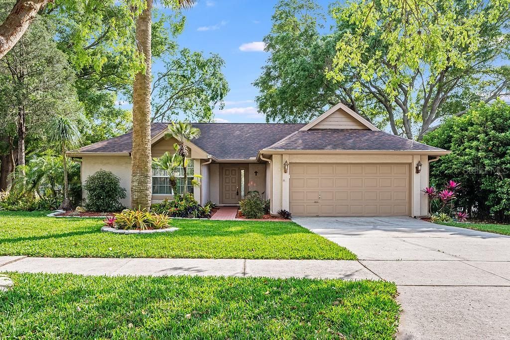 Welcome to Apopka’s Piedmont Lakes and this spacious WATERFRONT / POOL HOME with 3-bedrooms and 2-full baths, formal and family spaces + a light and bright BONUS ROOM, NEWER EXTERIOR PAINT (2022), ROOF (2020), UPDATED A/C (2018), NEW SOD in the front yard a WATER VIEW in the back!