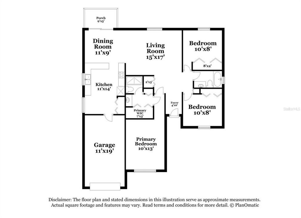 В аренду: $2,245 (3 спален, 2 ванн, 1244 Квадратных фут)