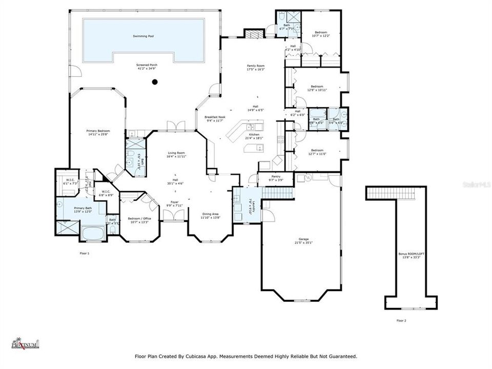 Highly Desirable 3-way Split Plan