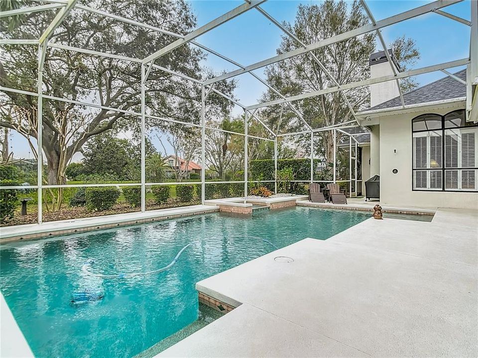 Pool with Screen Enclosure