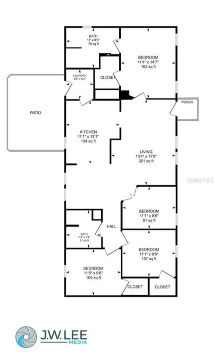 En Venta: $225,000 (3 camas, 2 baños, 1344 Pies cuadrados)