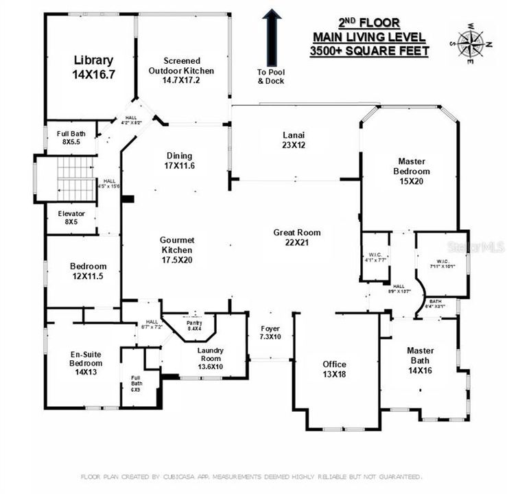 На продажу: $3,950,000 (5 спален, 4 ванн, 4293 Квадратных фут)