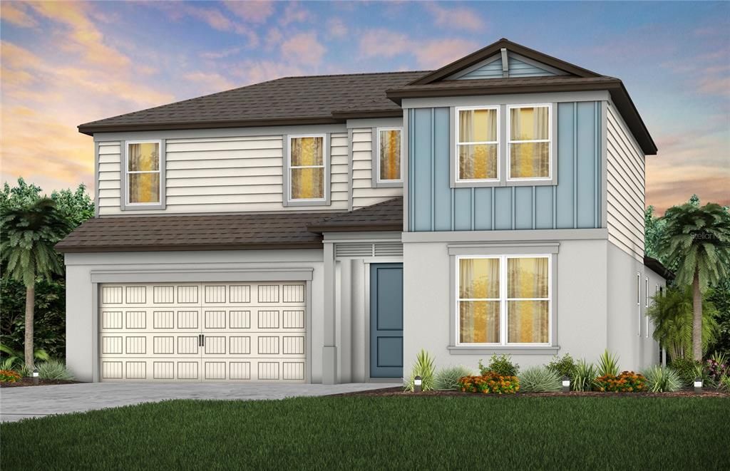 Exterior Rendering, Elevation CO1