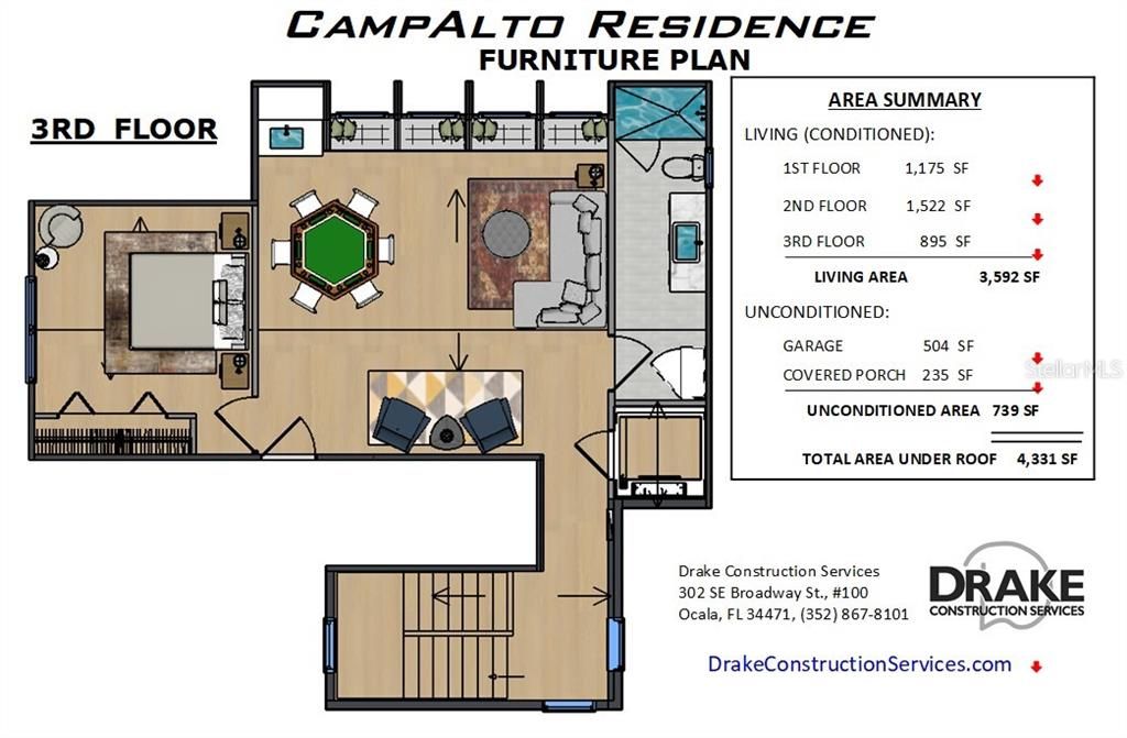 合同活跃: $1,397,000 (4 贝兹, 3 浴室, 3592 平方英尺)