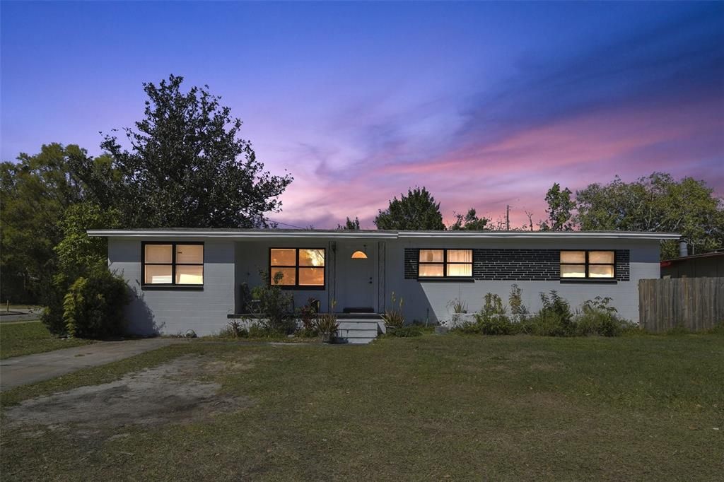 Twilight - Front of property