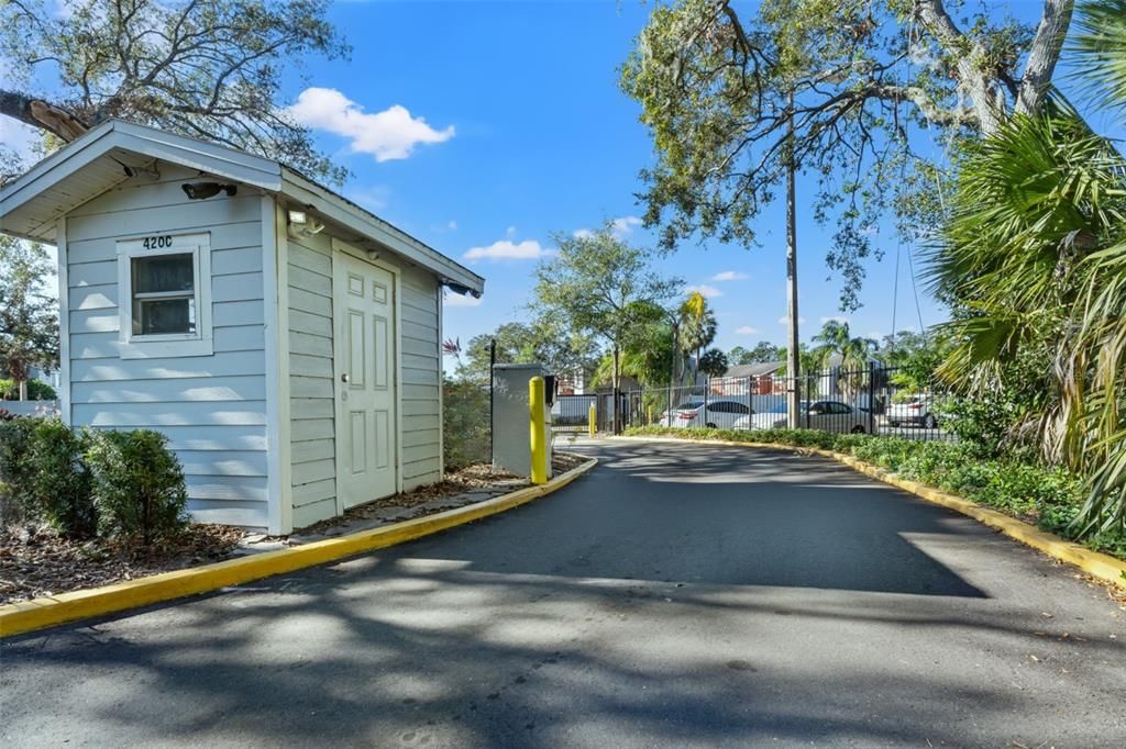 Gated Entrance